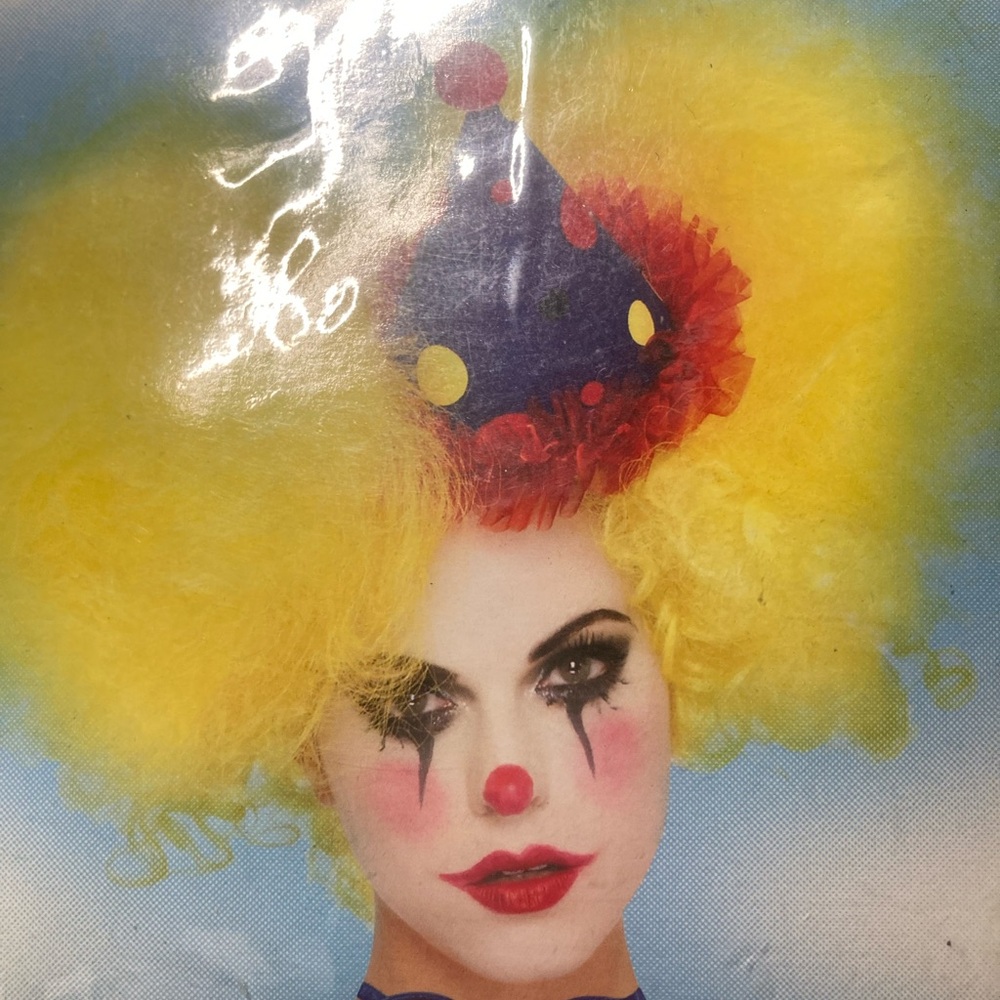 Adult Halloween Clown Wig